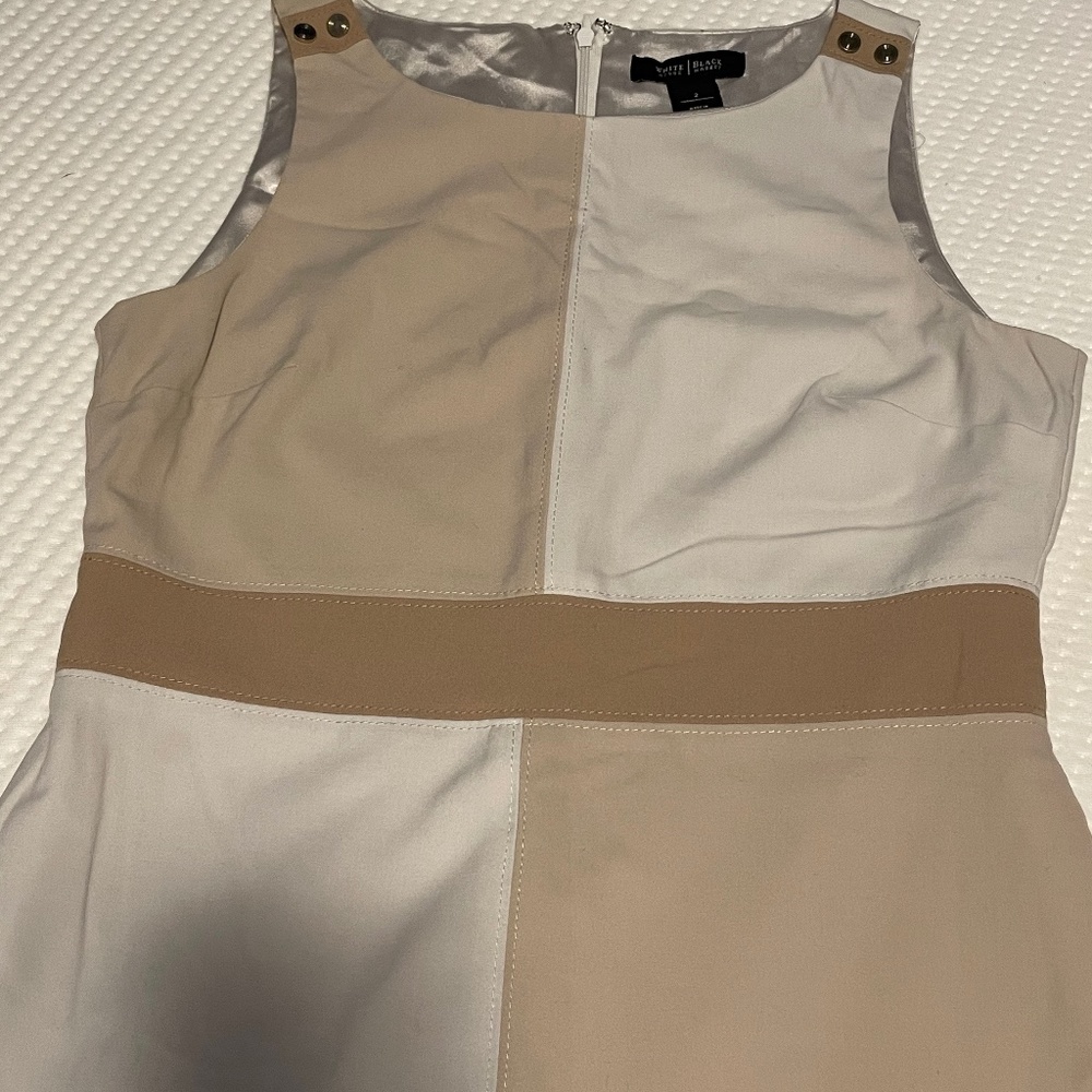 WHBM COLOR BLOCK DRESS